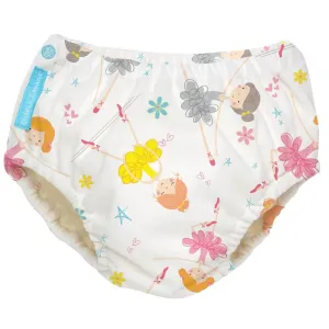 2-in-1 Swim Diaper & Training Pants Diva Ballerina Medium