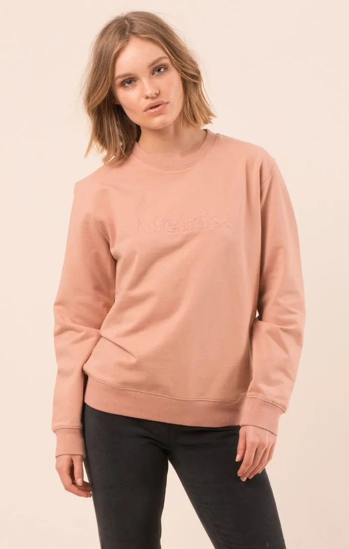 Afends Womens Apricot - Crew Neck Sweat