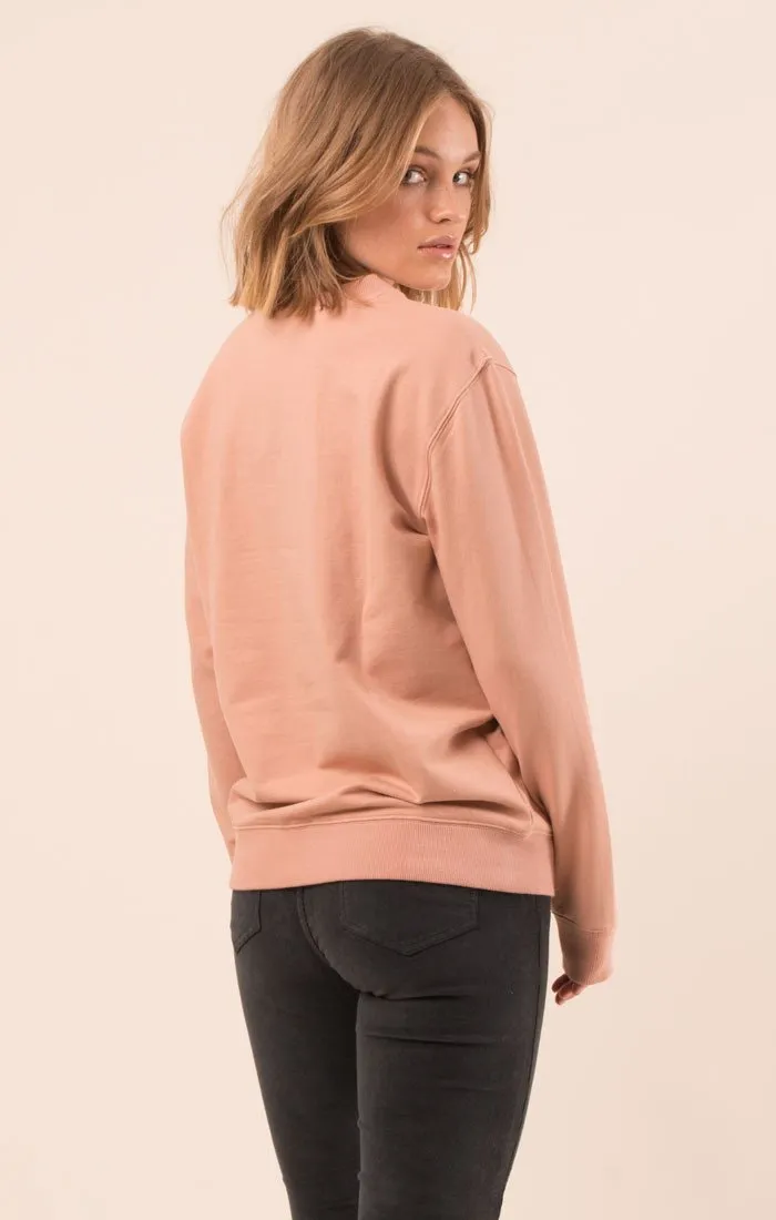 Afends Womens Apricot - Crew Neck Sweat