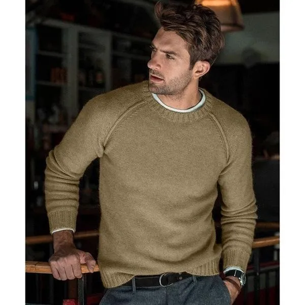 Autumn and winter new products casual men's knit sweater