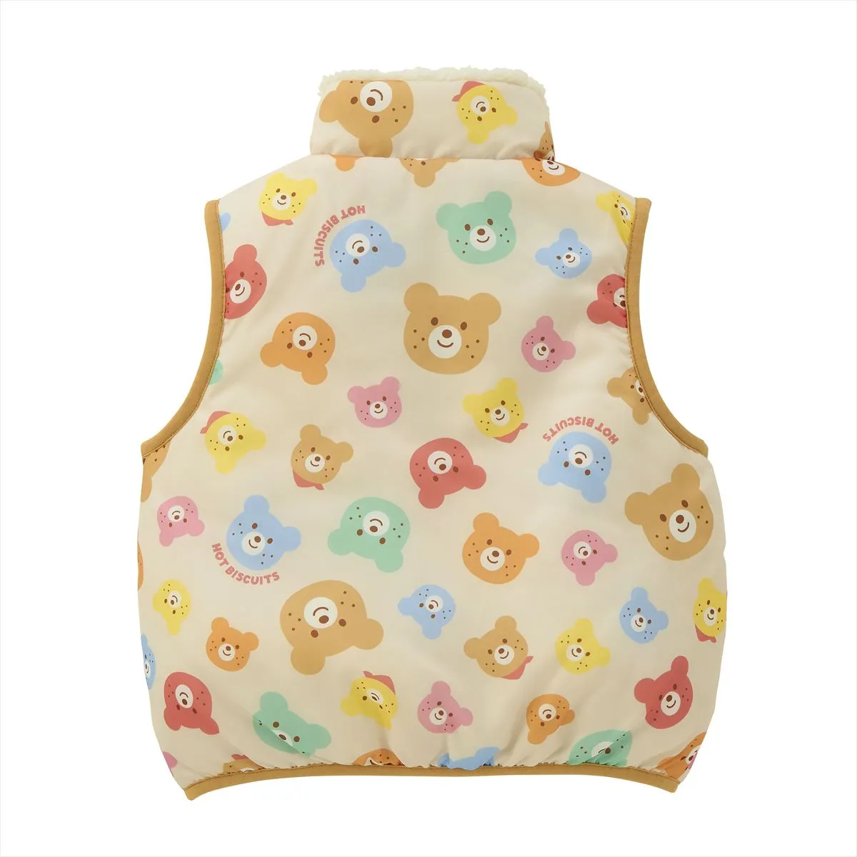 Beans All-Over Reversible Boa Fleece Vest