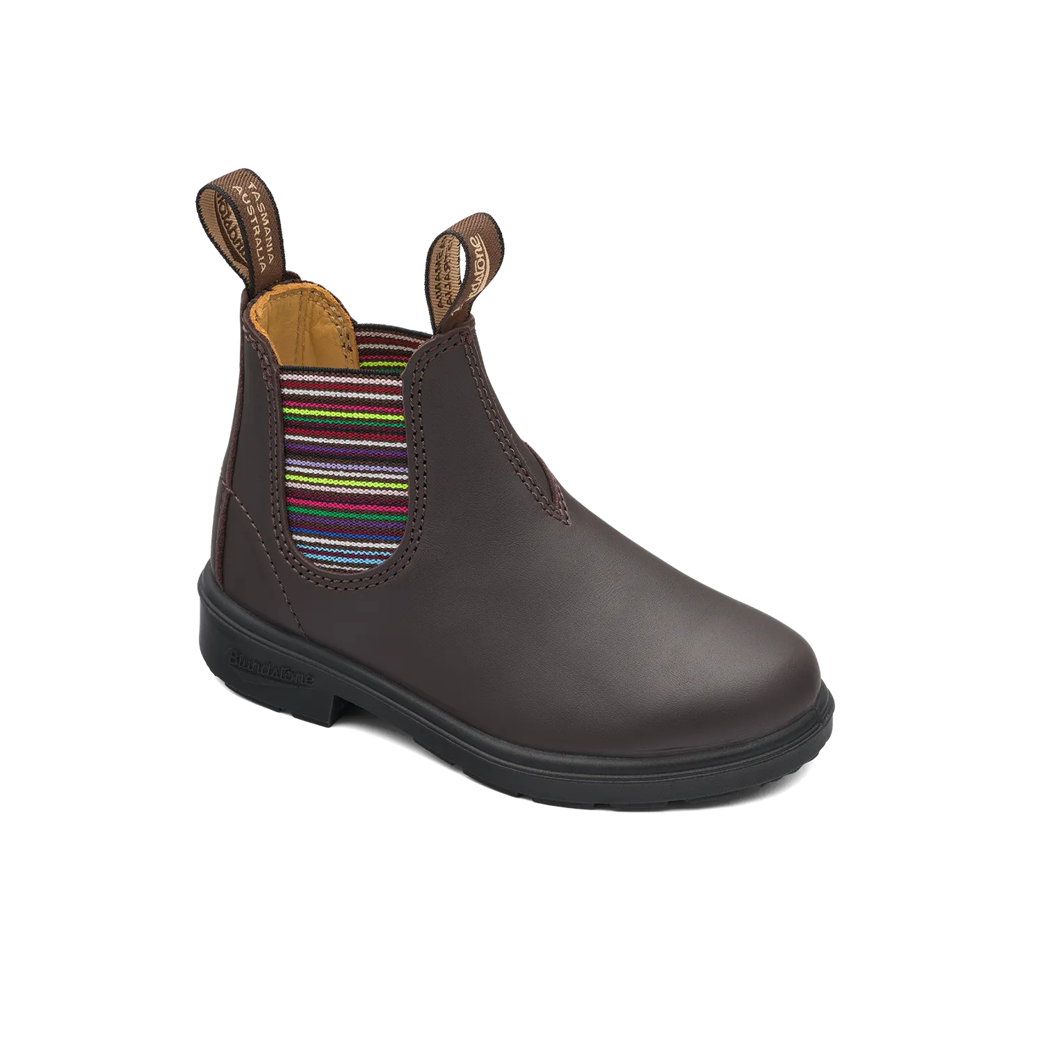 Blundstone 1413 - Kids Brown Striped Elastic