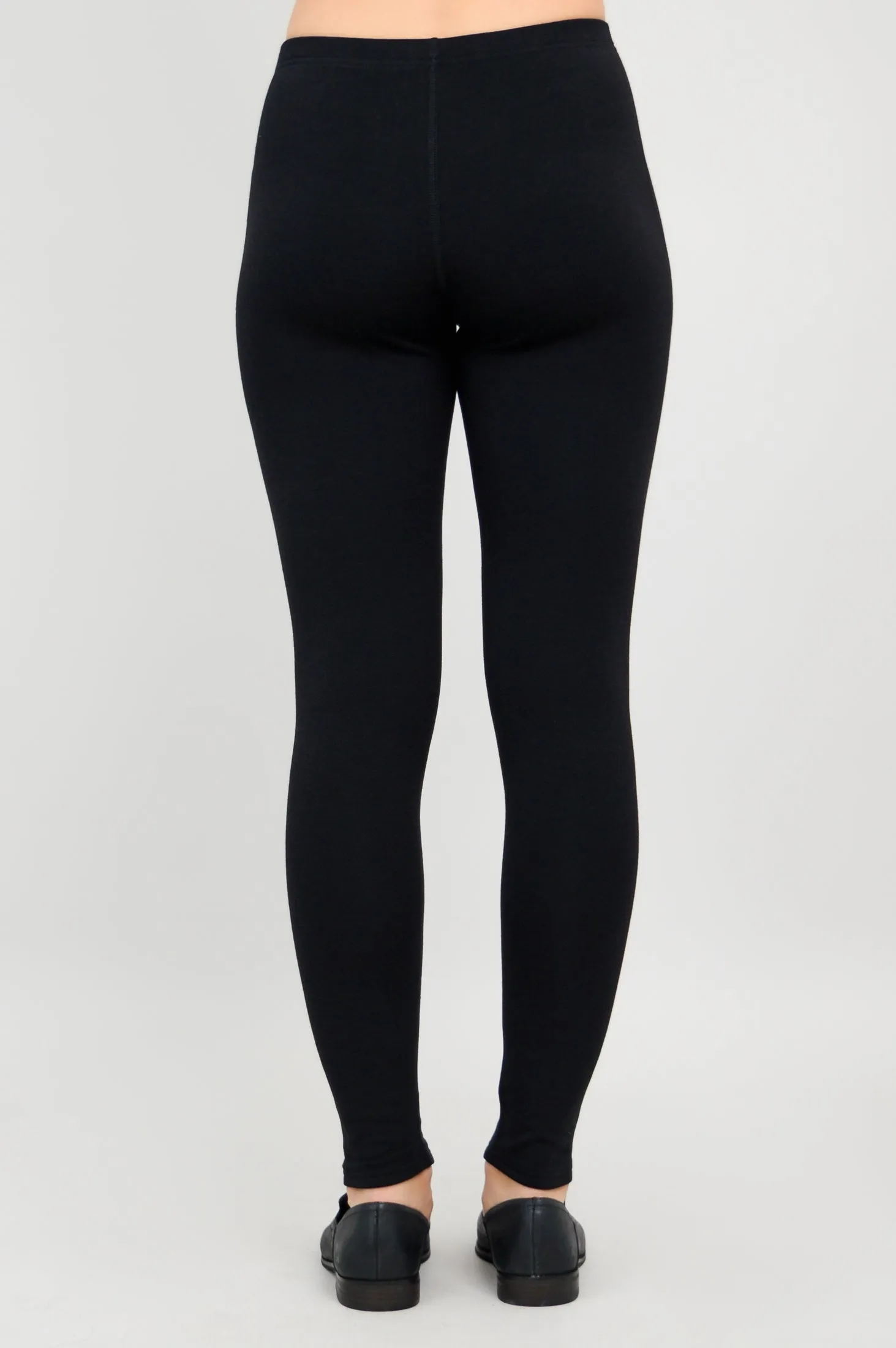 Bobbi Legging, Black, Bamboo Fleece