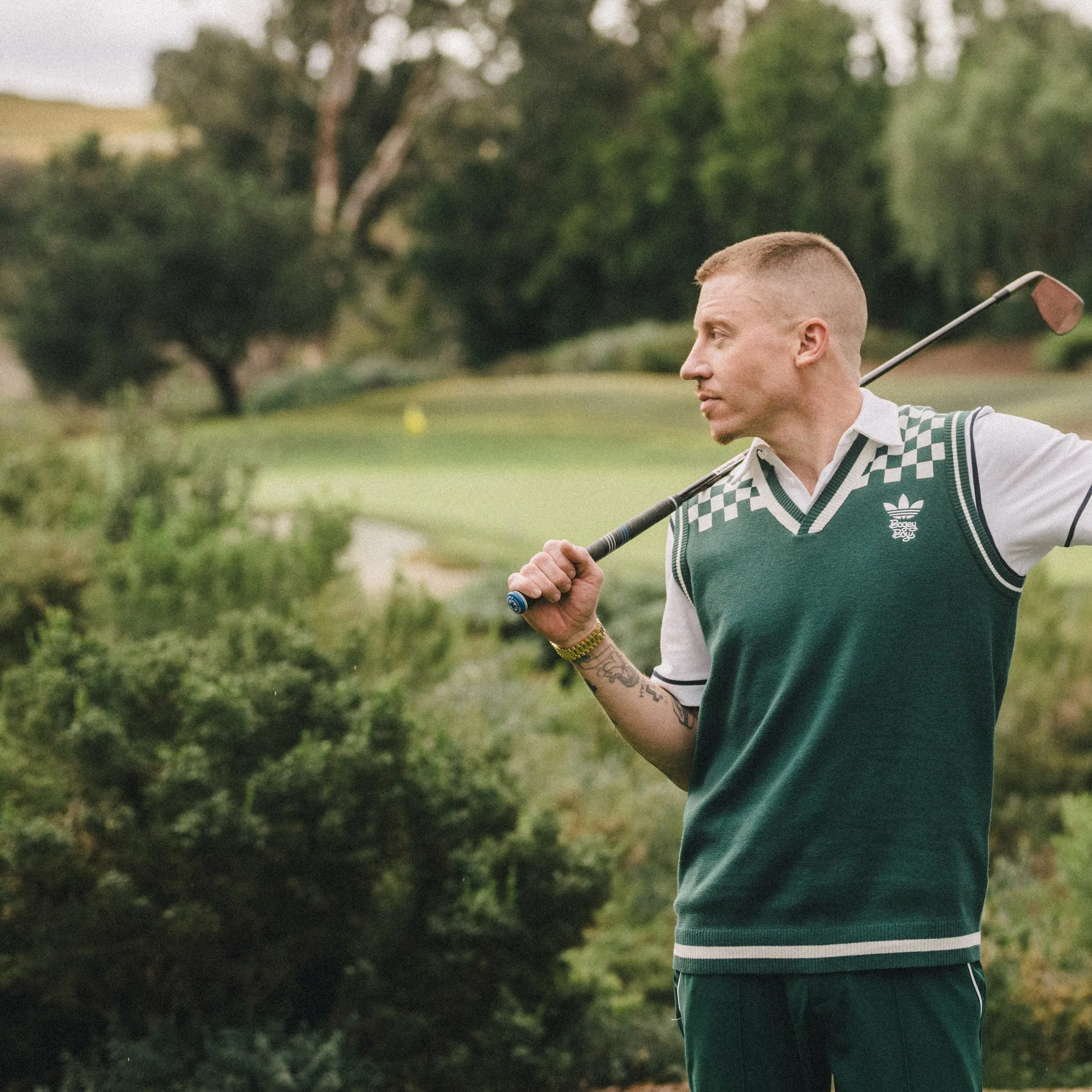 Bogey Boys x adidas Vest - Green