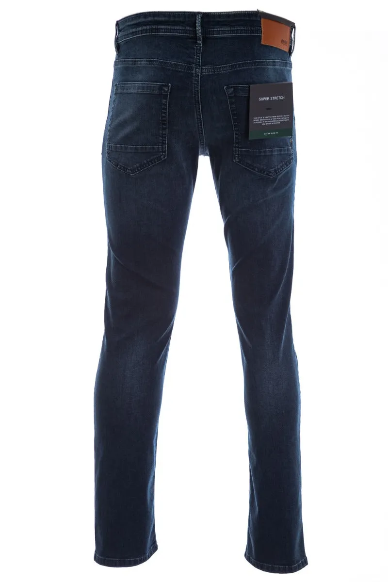 BOSS Charleston BC Jean in Dark Denim Stretch