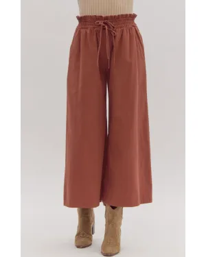 Brandy Pull On Pant Brick