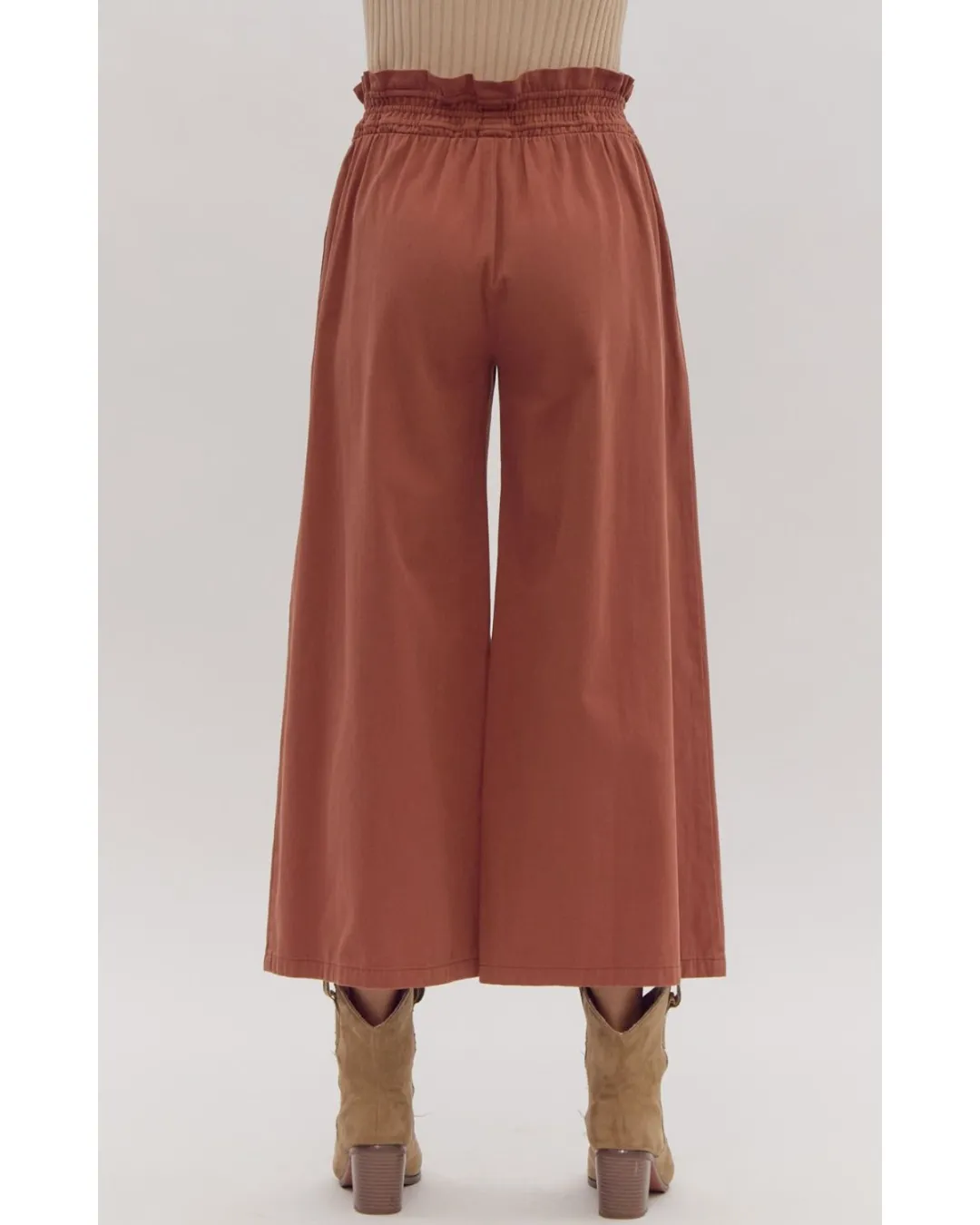 Brandy Pull On Pant Brick