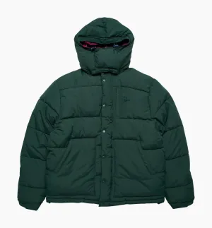 by Parra The Secret Garden Puffer Jacket 'Pine Green'