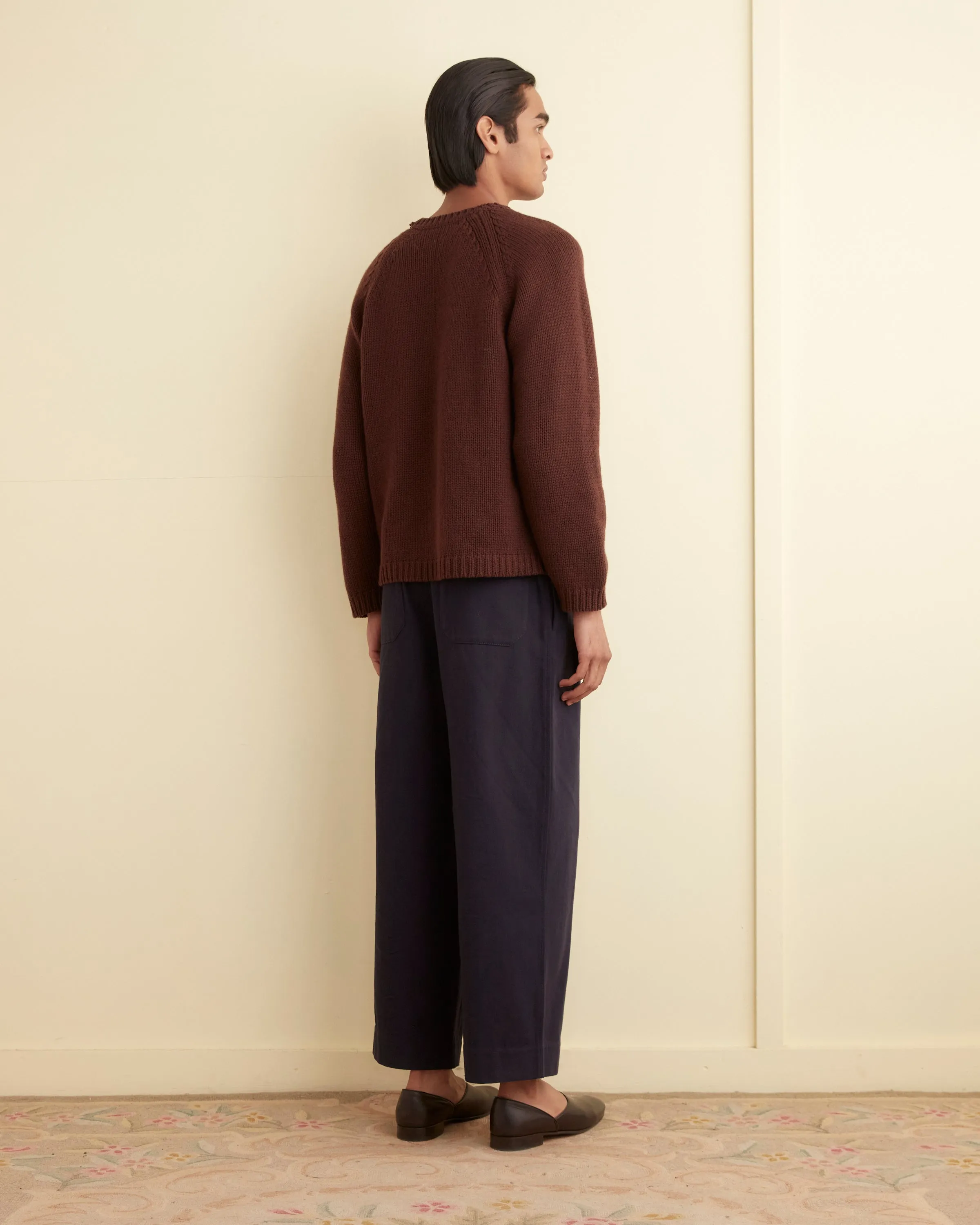 Cashmere Crewneck - Cinnabar