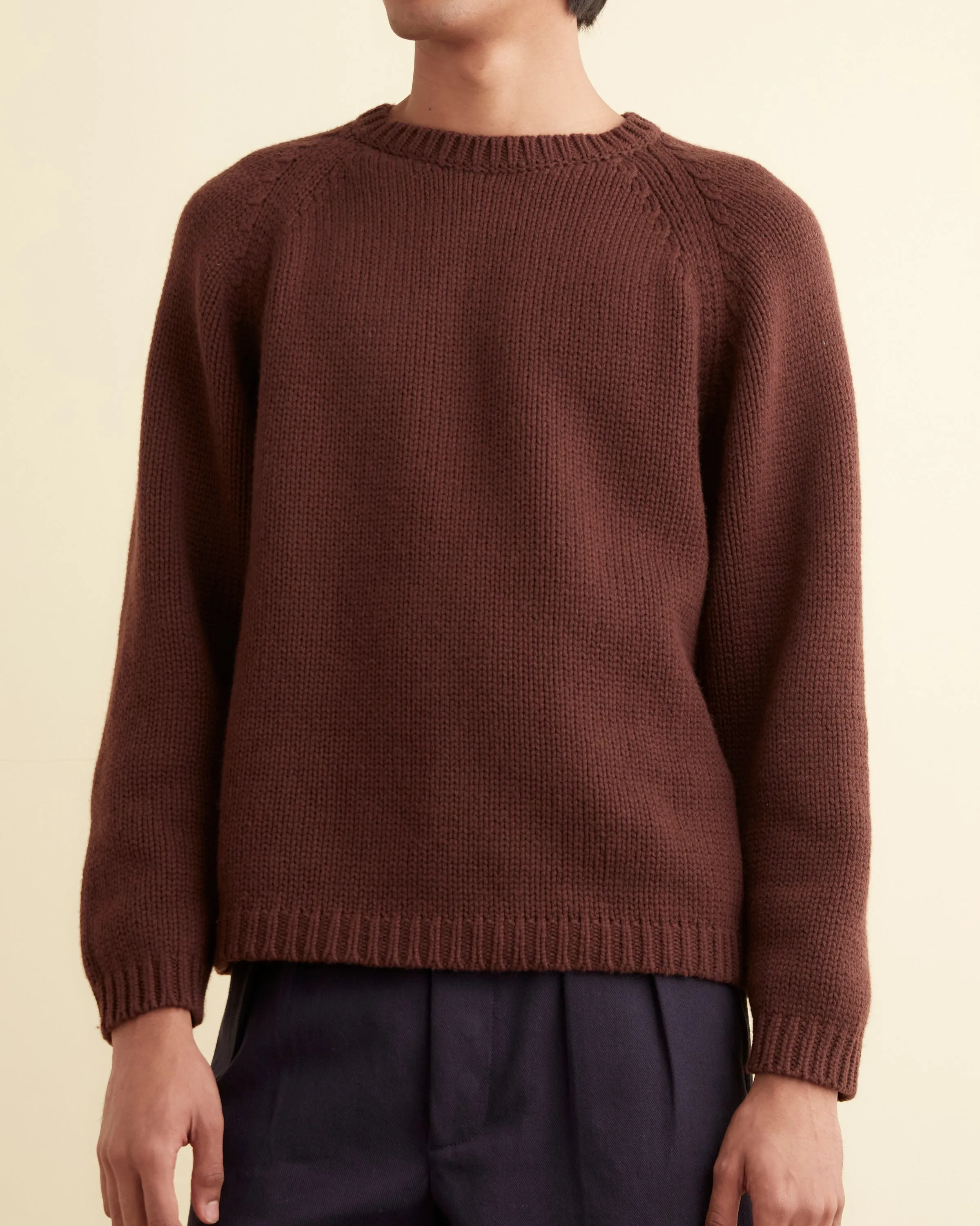 Cashmere Crewneck - Cinnabar