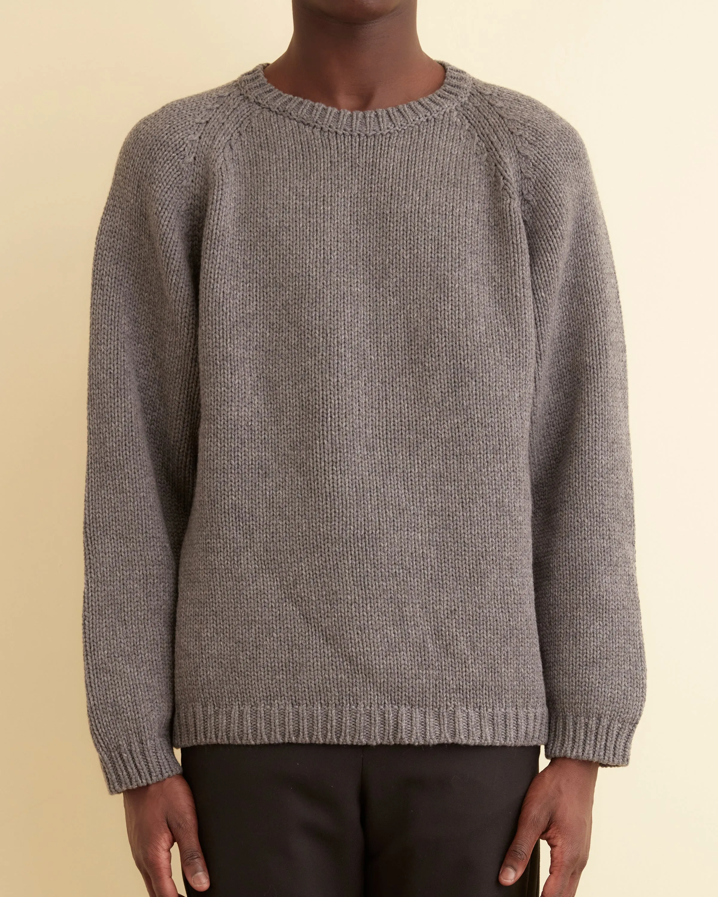 Cashmere Crewneck - Grey