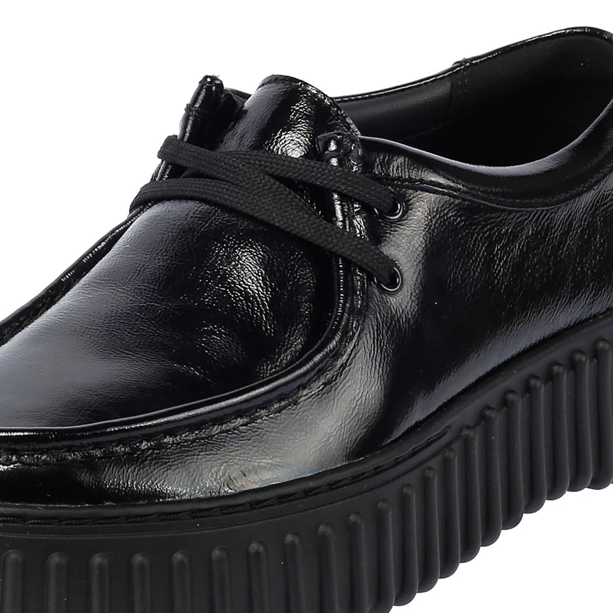 Clarks Main Torhill Bee Patent Leather Women's Black Shoes