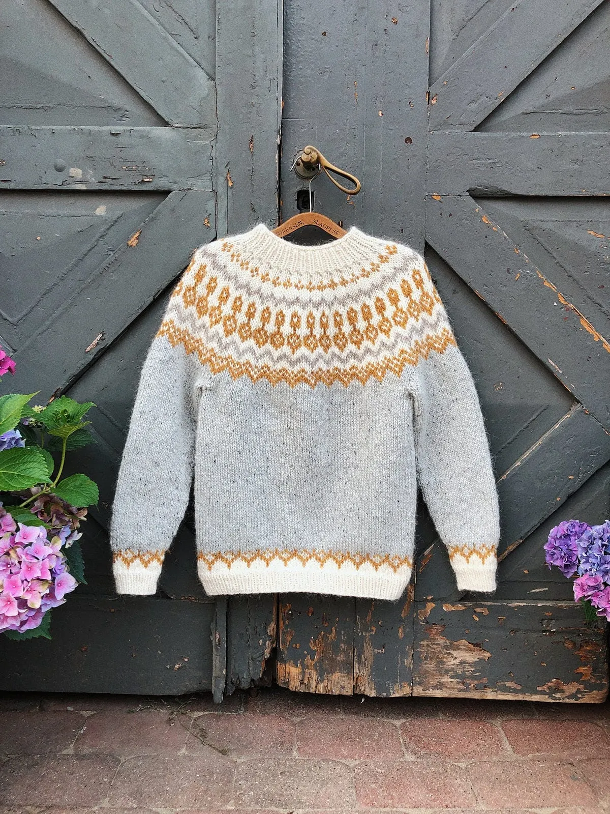 Easter Coarvegiella Alafoss Wool Sweater - Knitting kit