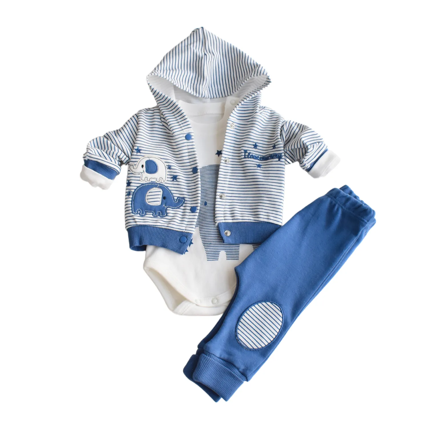 Elephant Newborn Boys Set