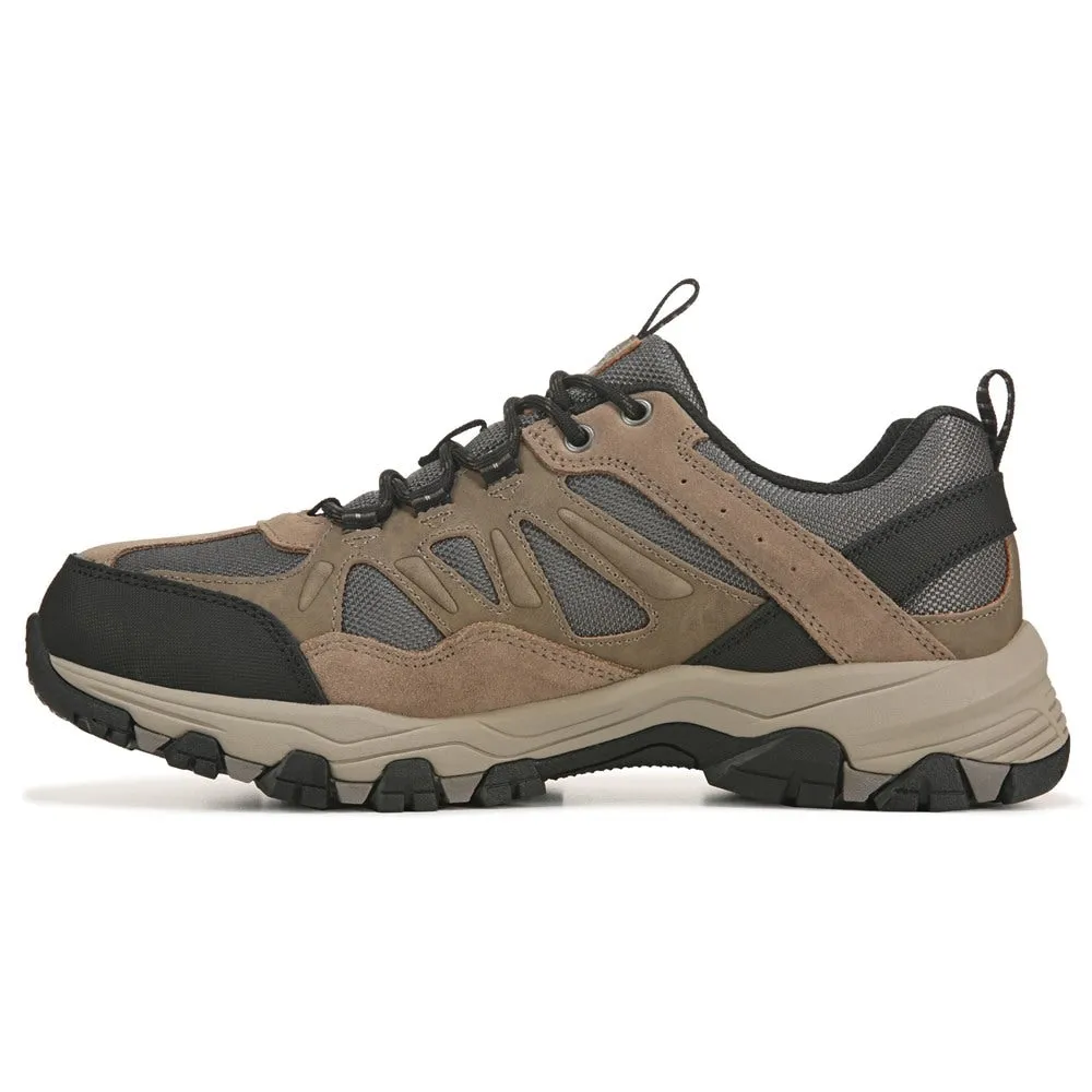 Enago Skechers Men's Waterproof Outdoor Sneakers, Tan