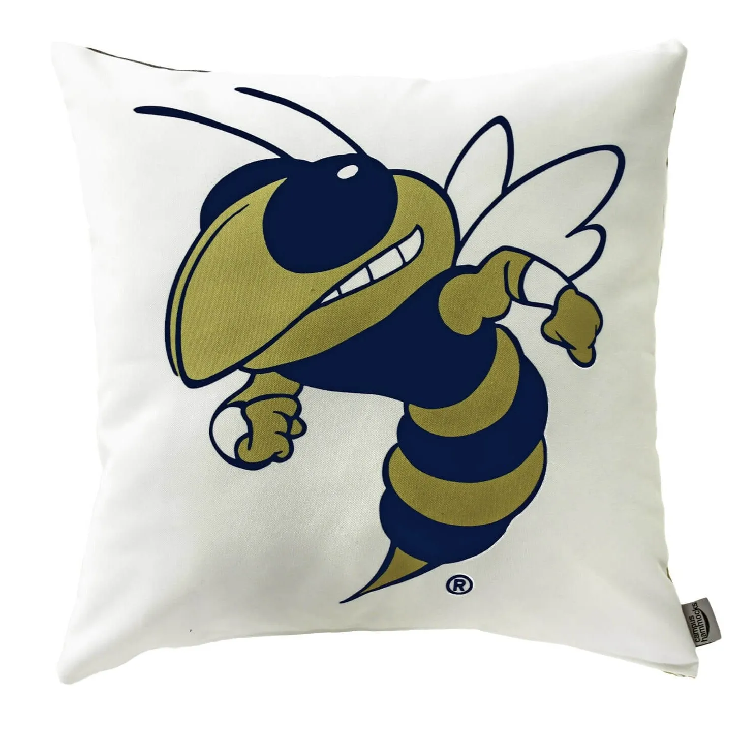 Georgia Tech Yellow Jackets Throw Pillow Cover | BUZZ