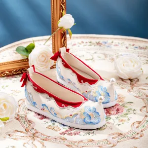 Hanfu Shoes: Snow White