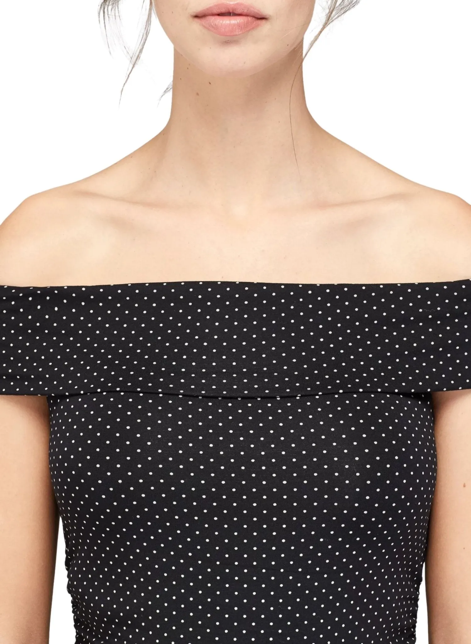 Helene Maternity Top - Polka Dot