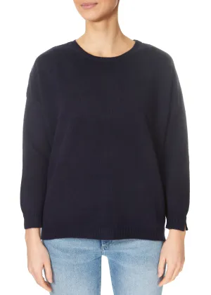 Jessimara Knitwear Tavi Sweater Navy Marl