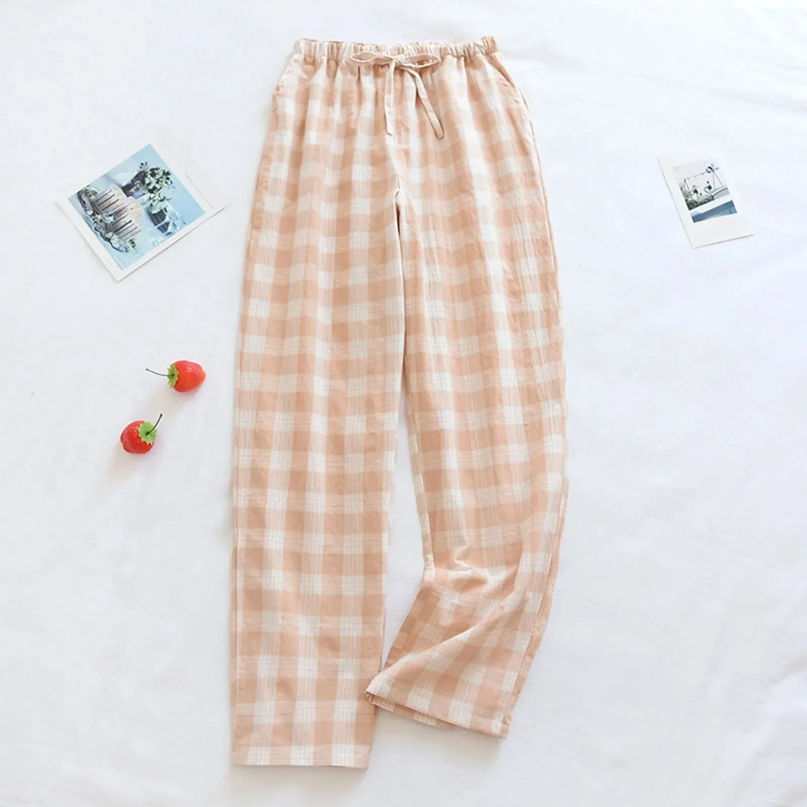 Loose Cotton High Waist Sleeping Large Size Four Seasons Homewear Comfortable Pants