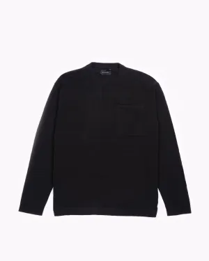 LS Pocket Knit - Black