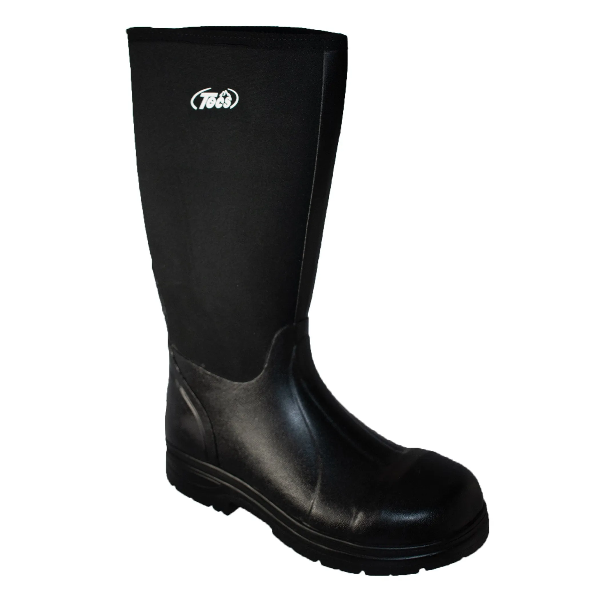 Men's 16" Cement Rubber Boot Steel Toe