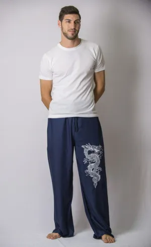 Mens Dragon Pants in Navy