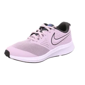 Nike Boys Star Runner 2 (GS) Iced Lilac/Off N Running Shoe-5.5 Kids UK (AQ3542-501-6Y)