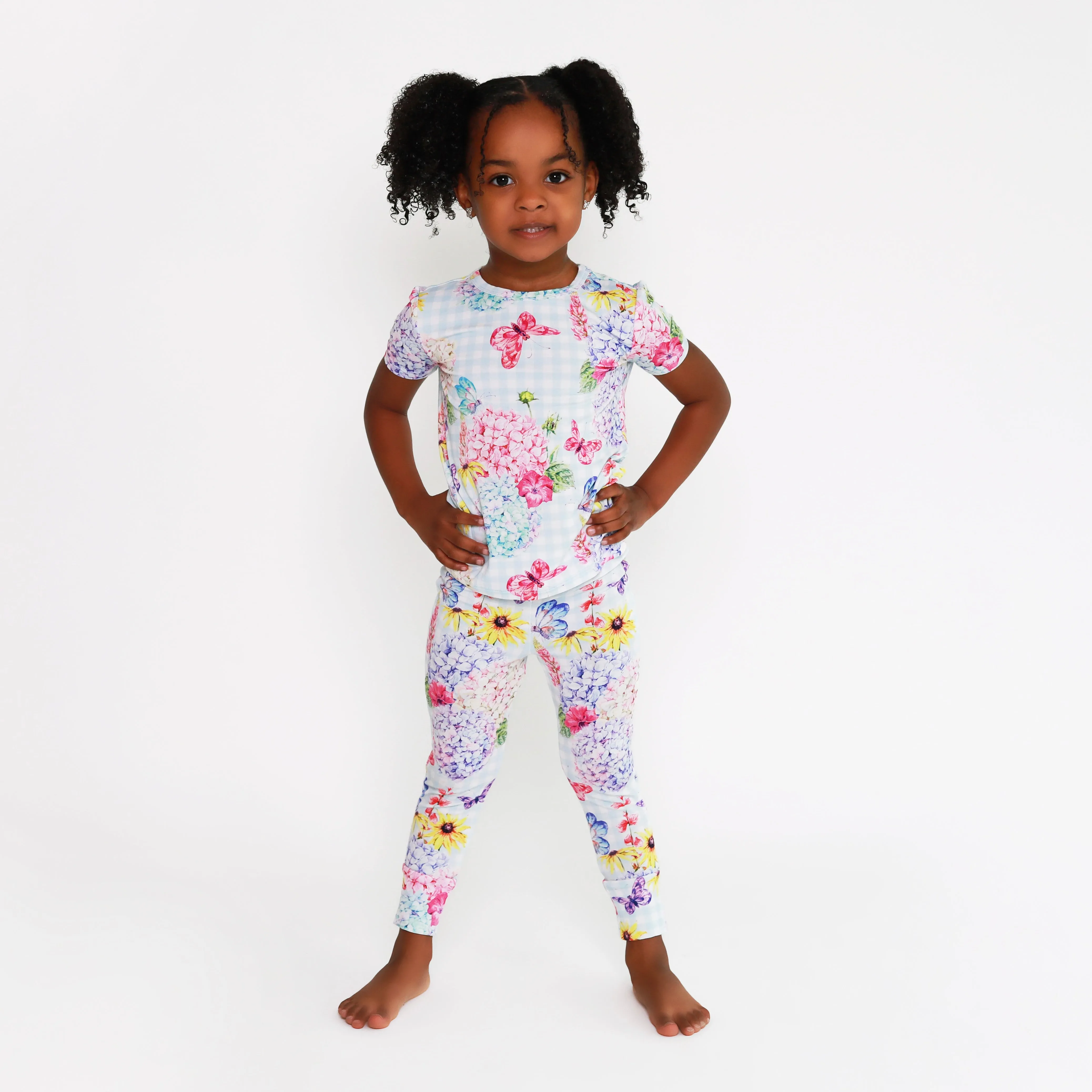 Posh Peanut Basic Short Sleeve Pajamas - Nicolette