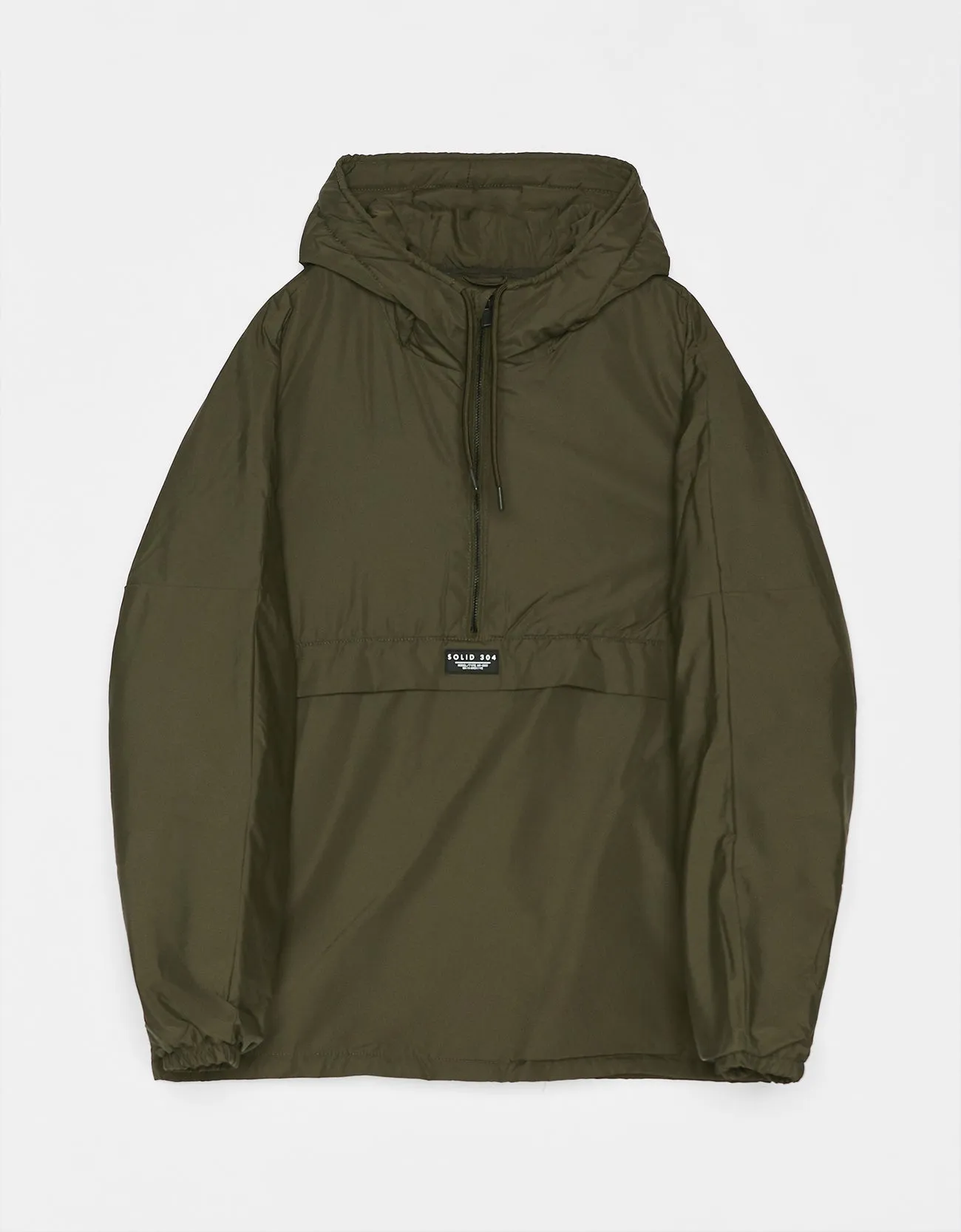 Pouch pocket puffer jacket