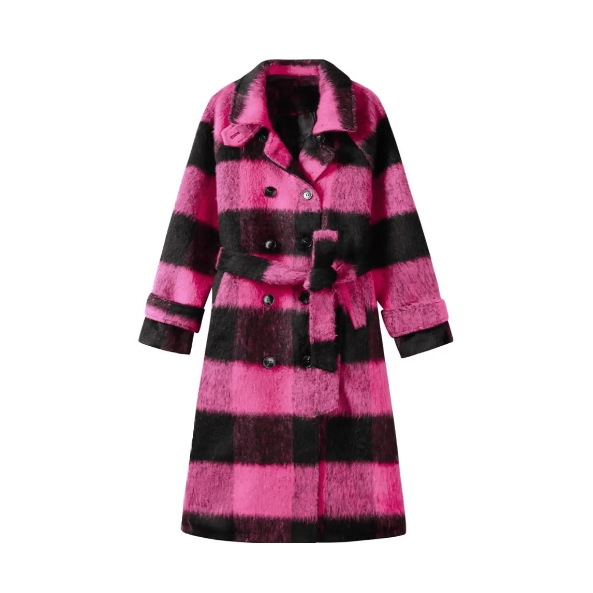 Pre Order:  Plaid Goose Down Winter Coat