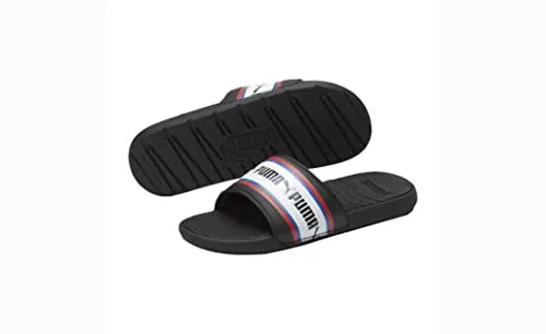 PUMA Men's Cool Cat Stripe Repeat Slides