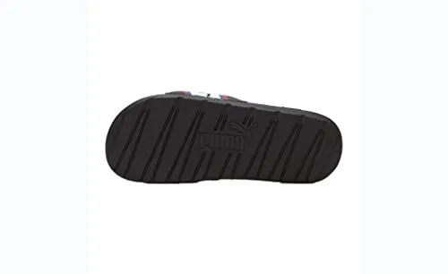 PUMA Men's Cool Cat Stripe Repeat Slides