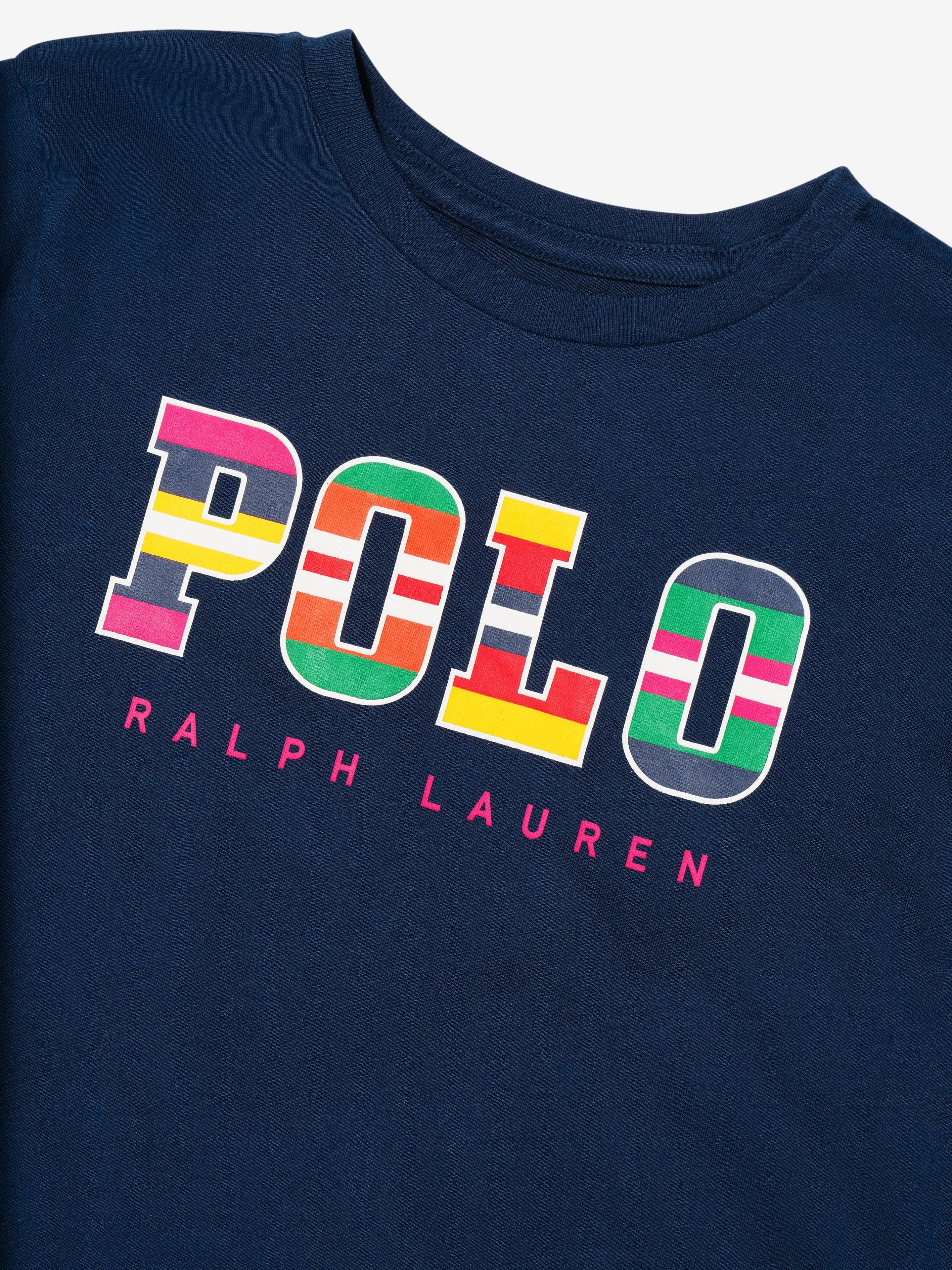 Ralph Lauren Girls Polo Print T-Shirt