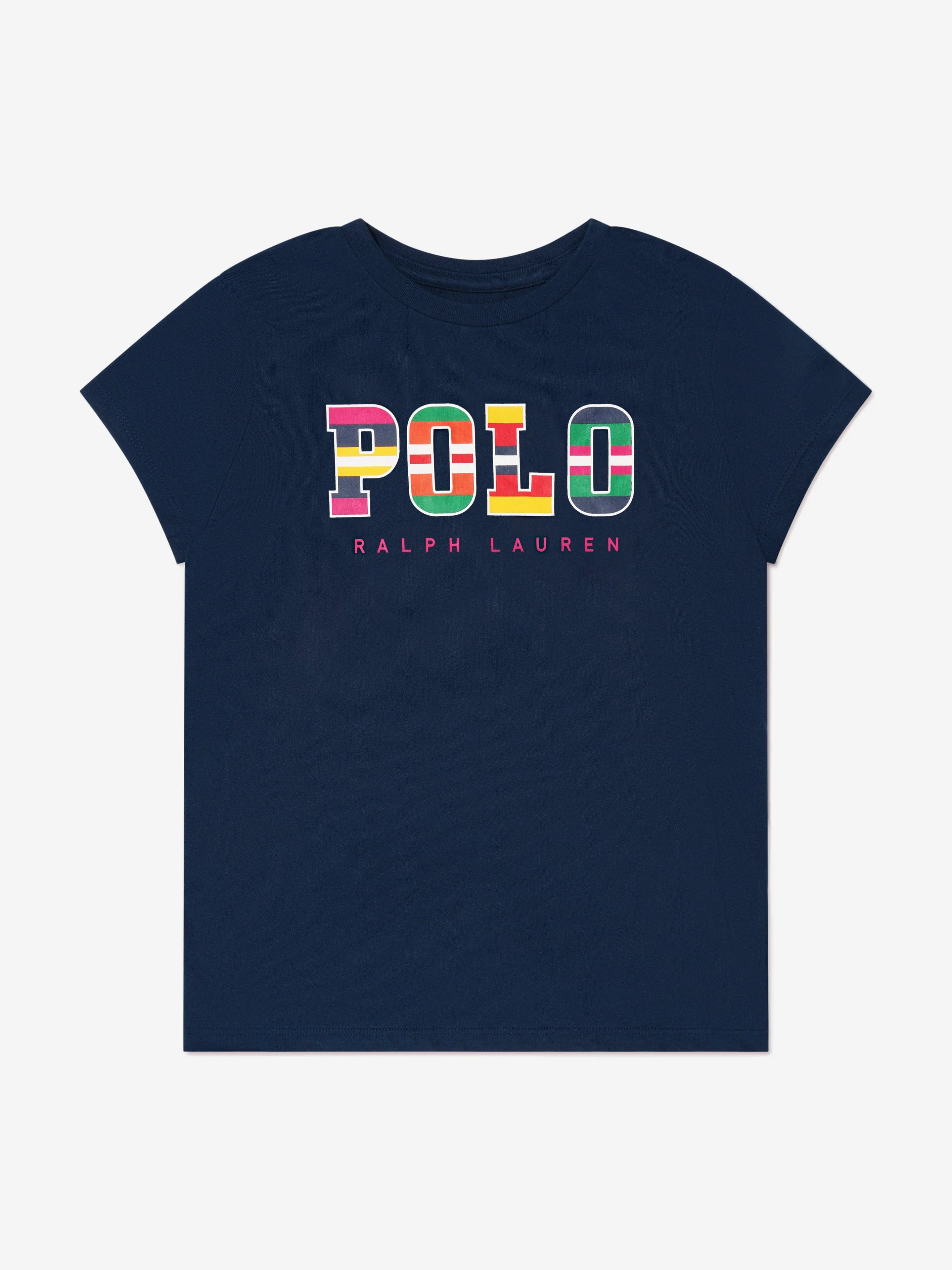 Ralph Lauren Girls Polo Print T-Shirt