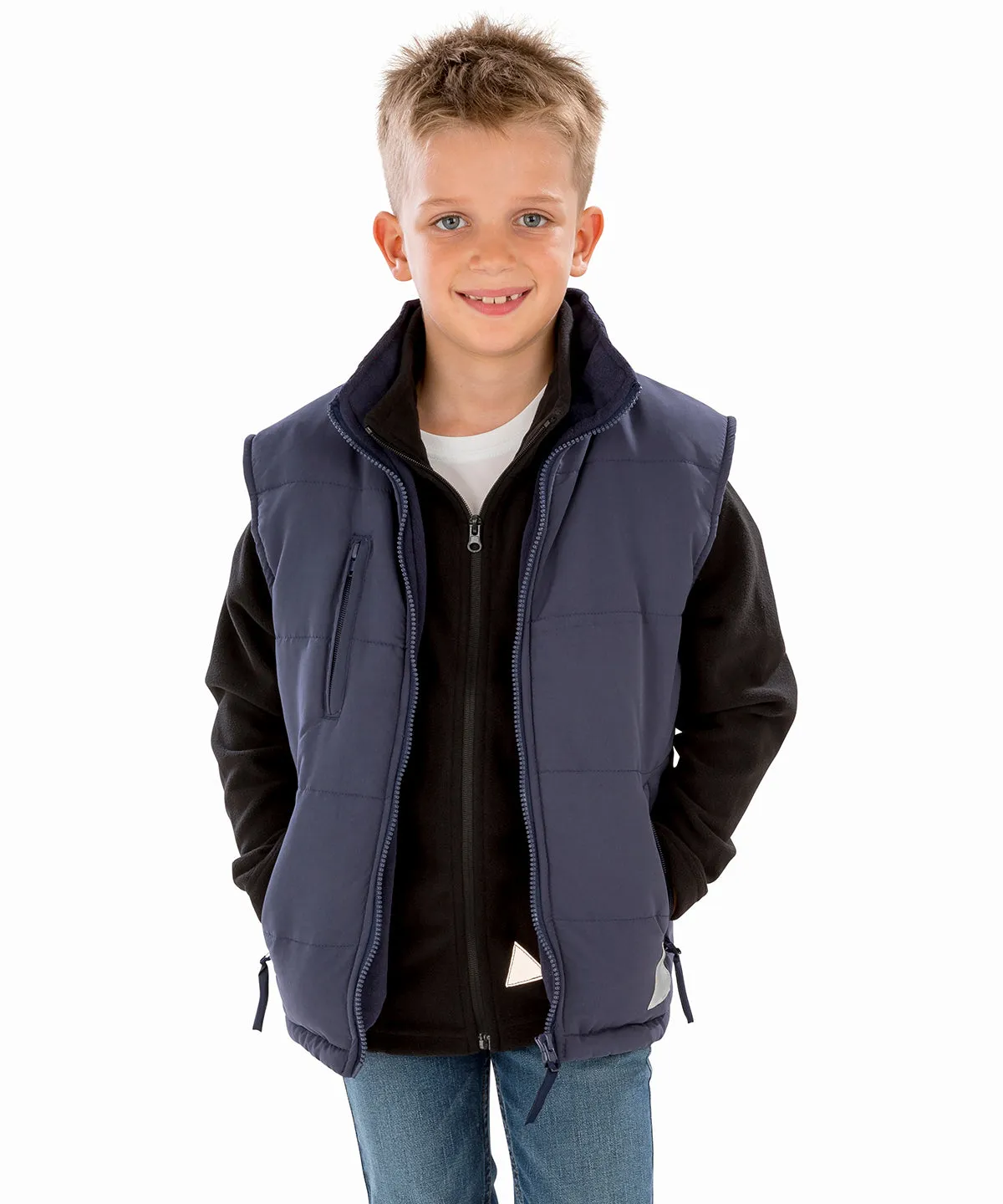 Red - Junior ultra padded bodywarmer