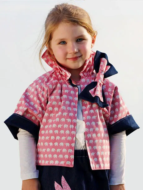 Reversible Ruffle Jacket Sewing Pattern