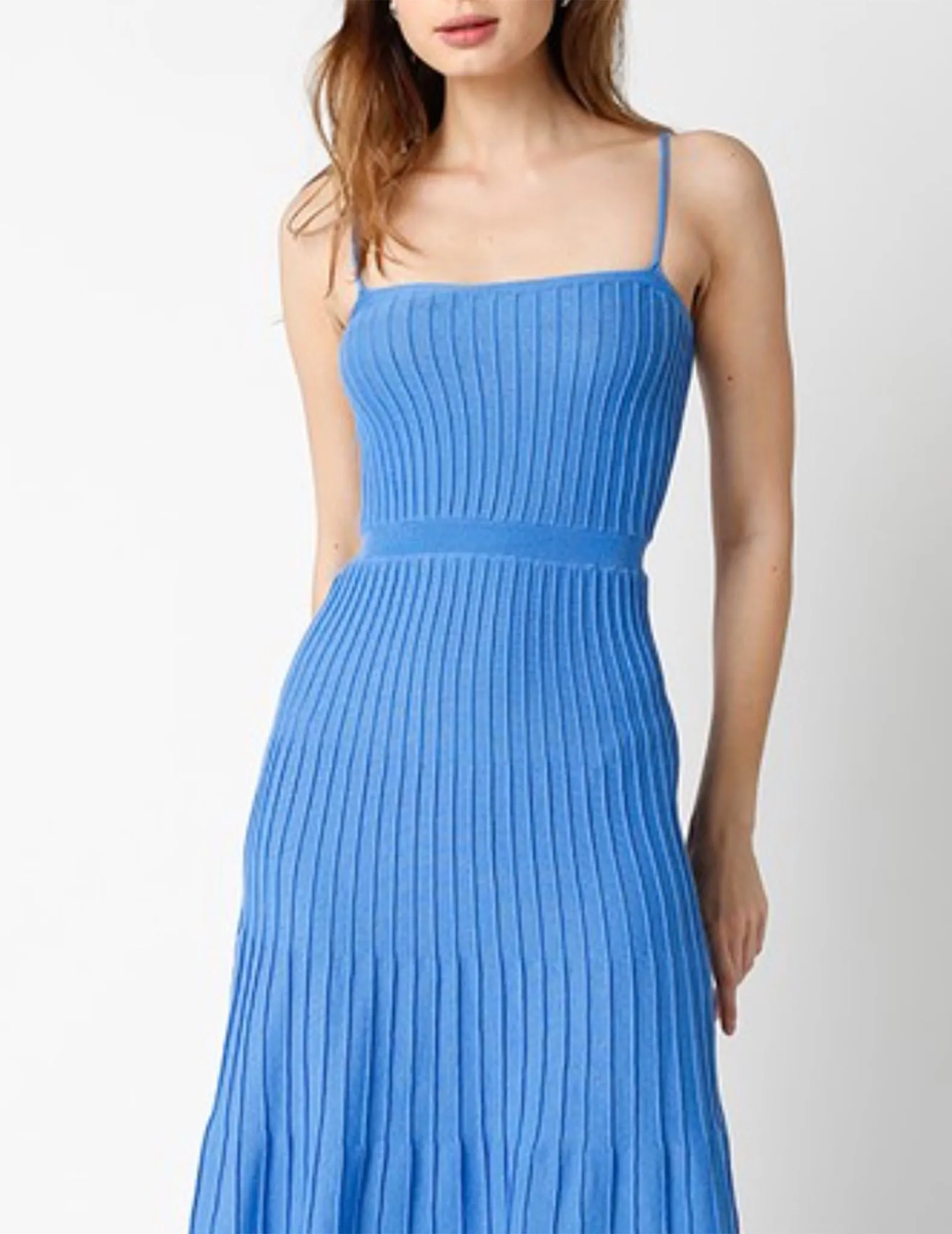 Robbie Knit Tiered Midi Dress