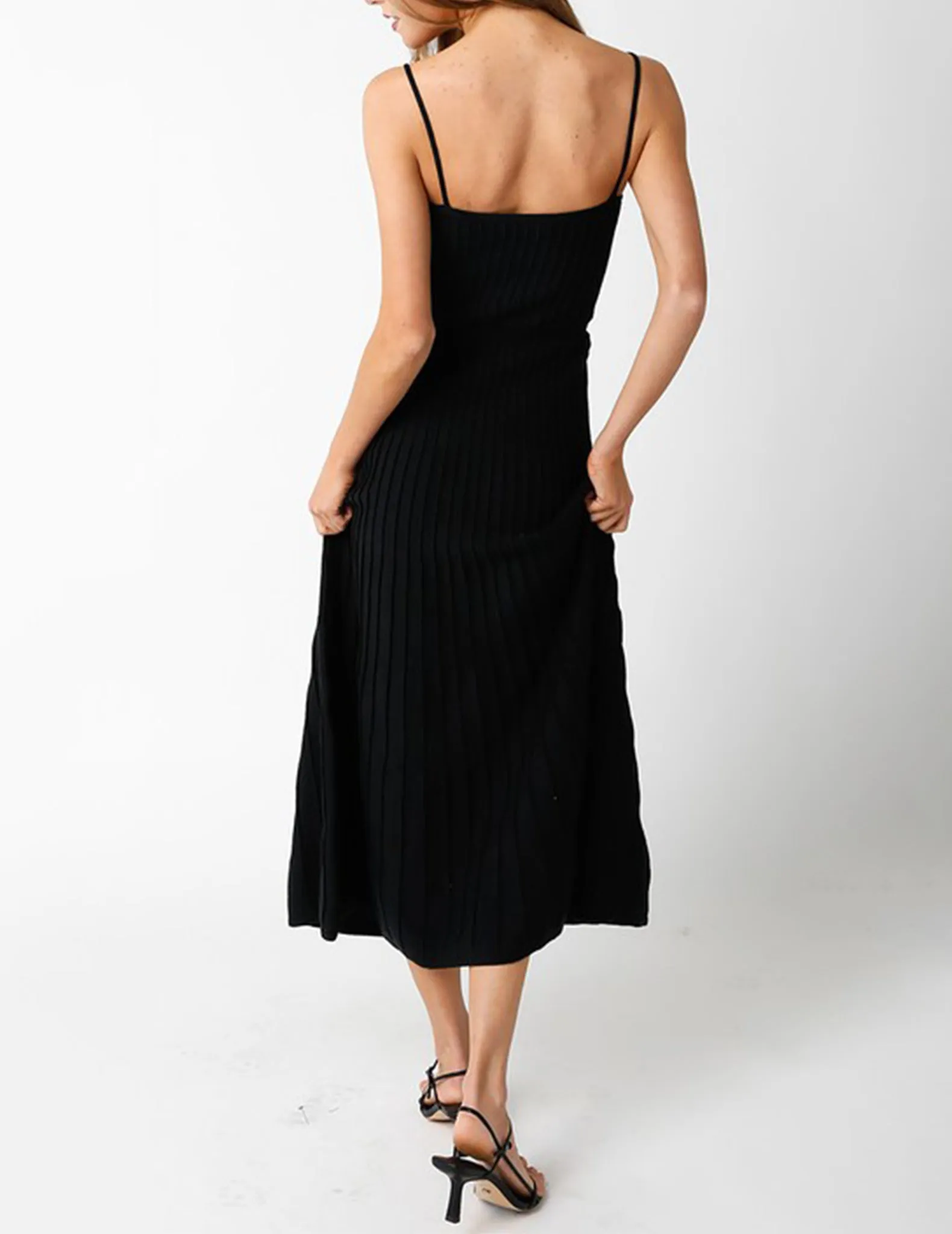 Robbie Knit Tiered Midi Dress