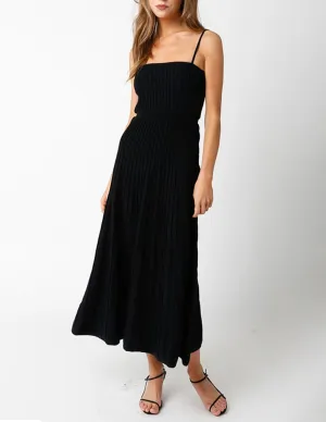 Robbie Knit Tiered Midi Dress