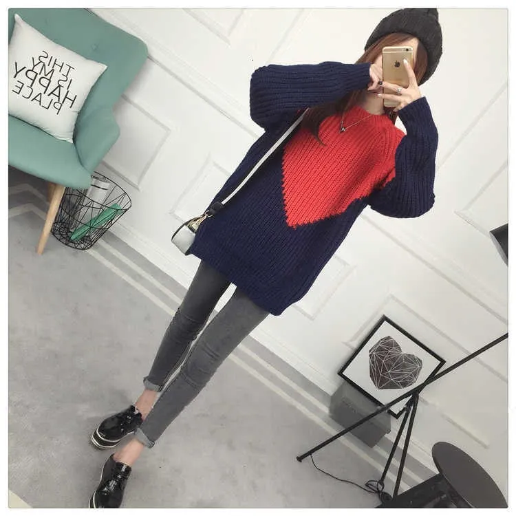 Rosemarie Color Block Knitted Sweater