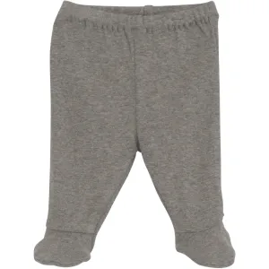 Serendipity Taupe Newborn Pants With Feet