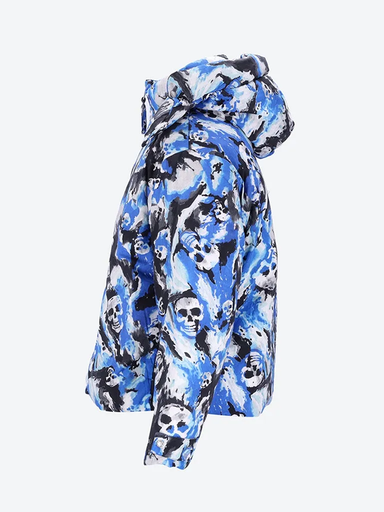 Skull puffer jacket