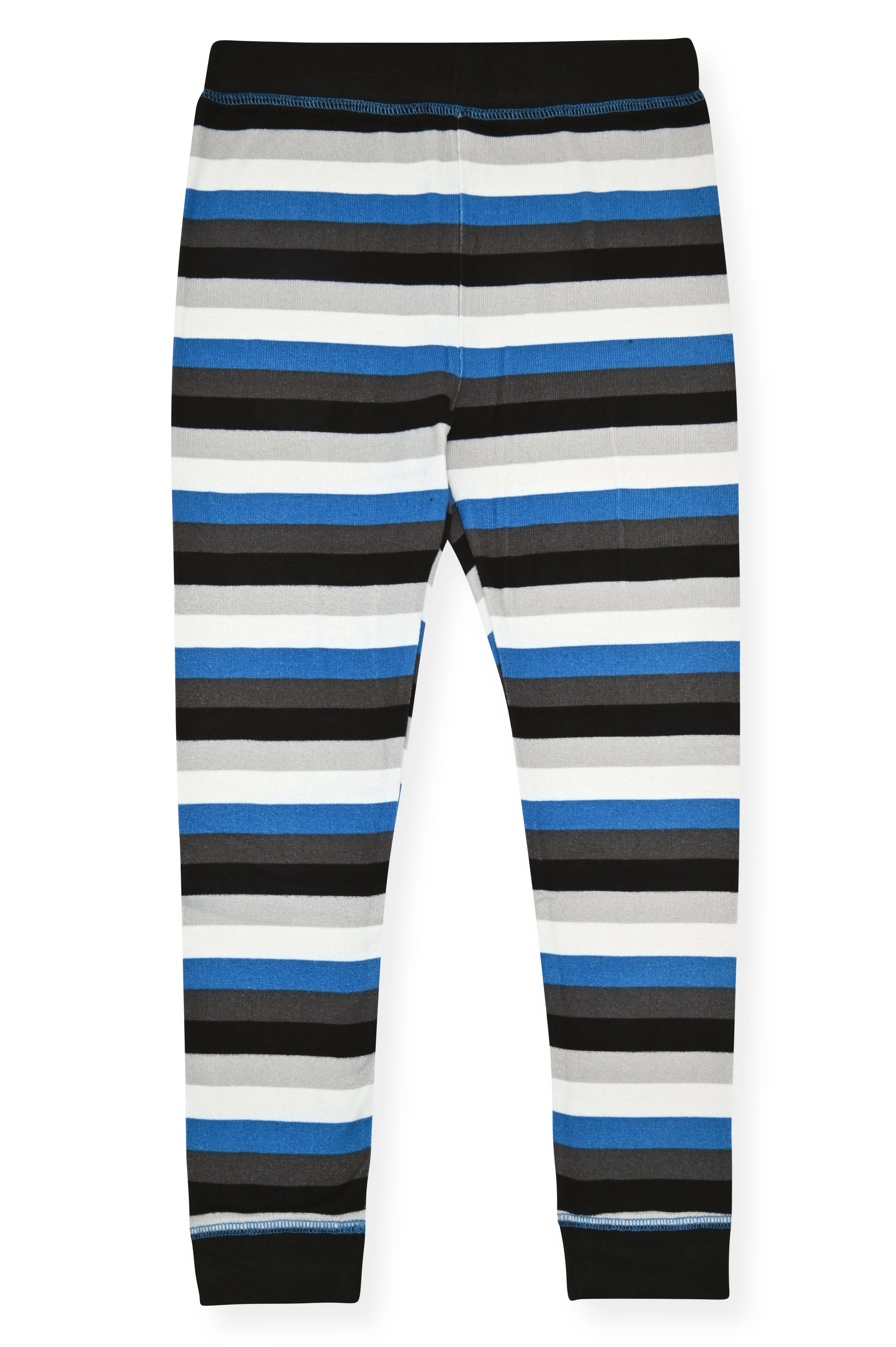 Sleep On It Boys 2-Piece Super Soft Jersey Long Sleeve Snug-Fit Pajama Set - Super Stripe