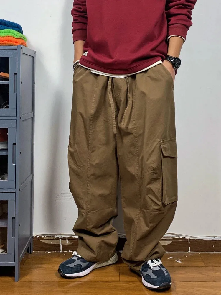 Streetwear Loose Baggy Cargo Pants - High Quality Tactical Casual Trousers