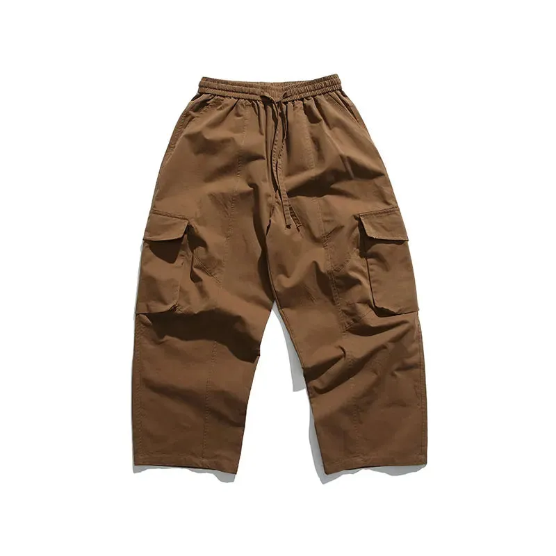 Streetwear Loose Baggy Cargo Pants - High Quality Tactical Casual Trousers