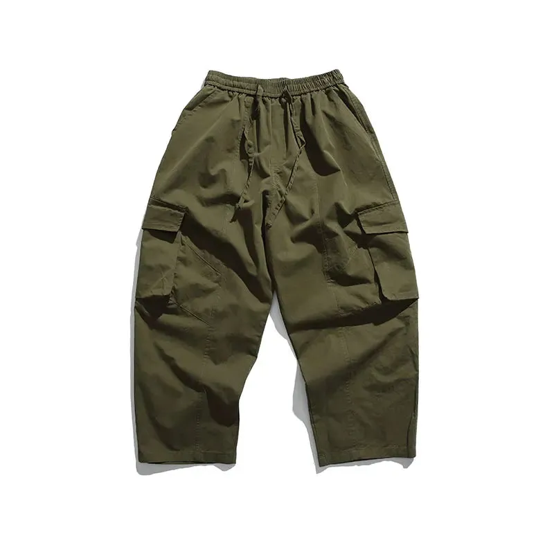 Streetwear Loose Baggy Cargo Pants - High Quality Tactical Casual Trousers