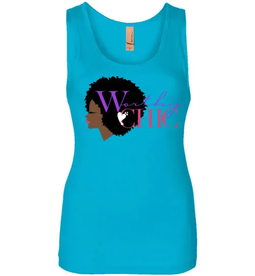 WORTHY CHIC Tank - Classic Chic logo tank