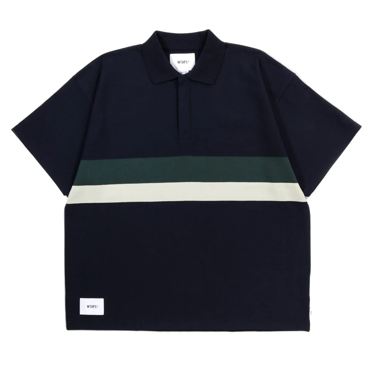 WTAPS MC POLO SHIRT NAVY